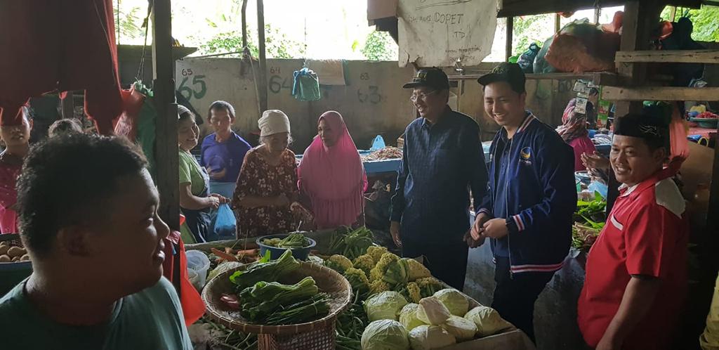 Tengku Erry dan Tengku Ryan Silaturahmi  Dengan Masyarakat Di Pasar Akik