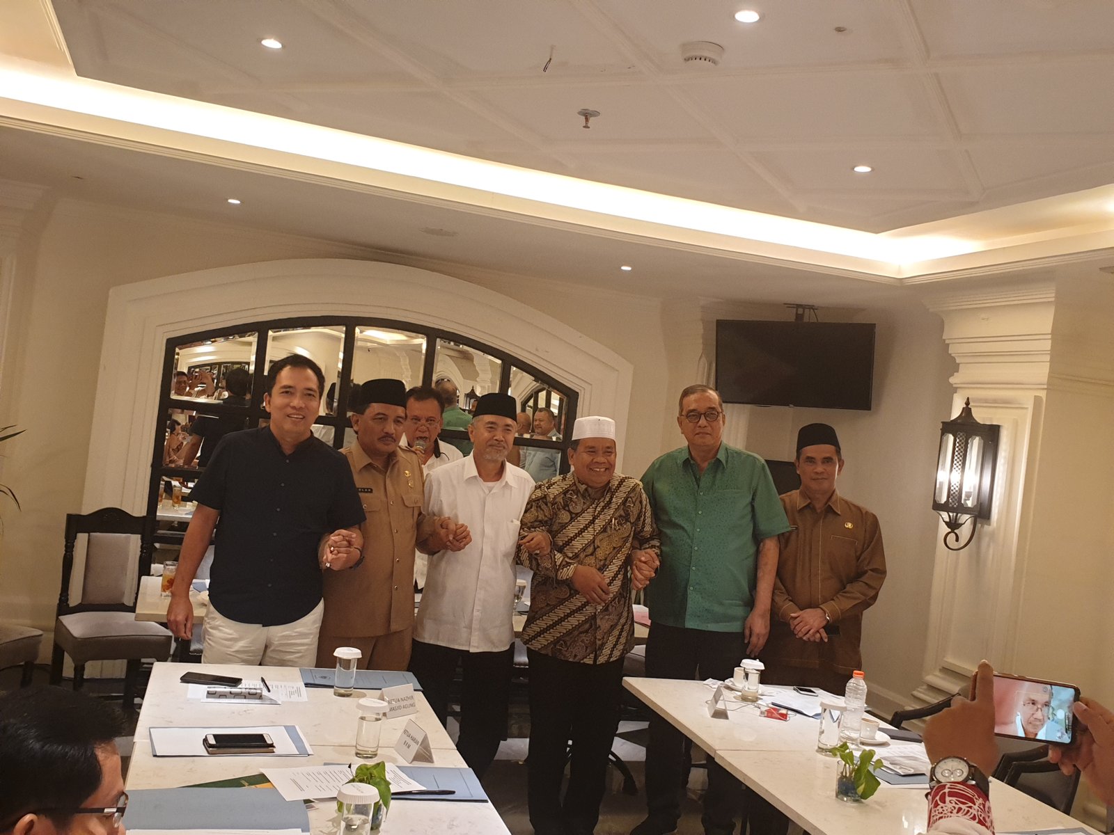 H Yuslin Siregar Ketua Tim Formatur Susunan Pengurus BKM Mesjid Agung
