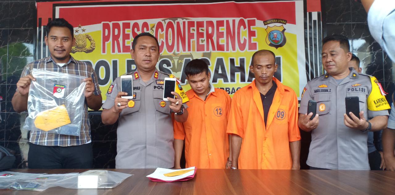 Dua Pembobol Rumah Mewah di Asahan Tersungkur Ditembak Polisi