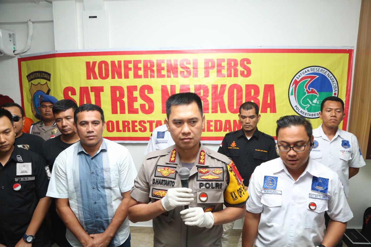 Polisi Amankan Pengedar Narkoba di Dua Lokasi