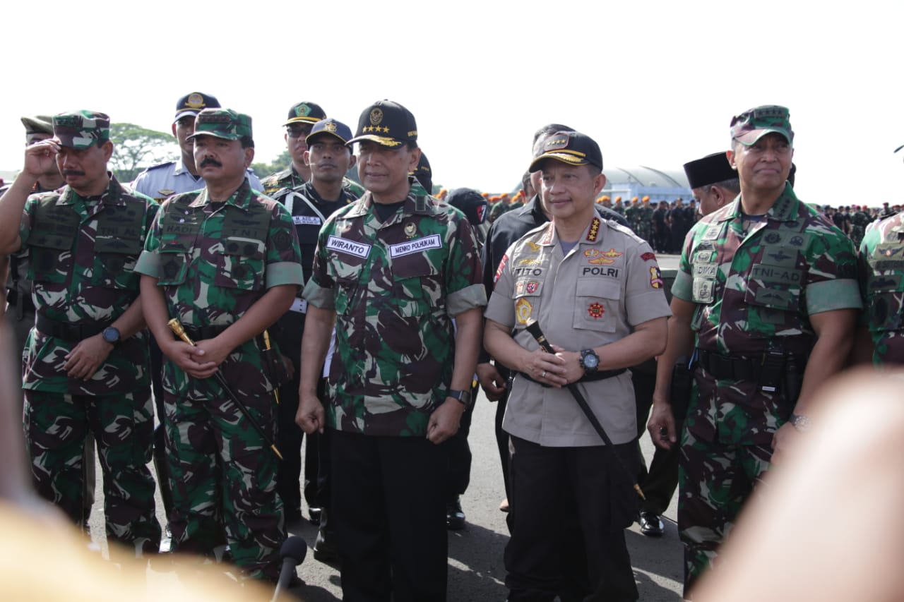 Apel Gelar Pasukan Pengamanan Pemilu