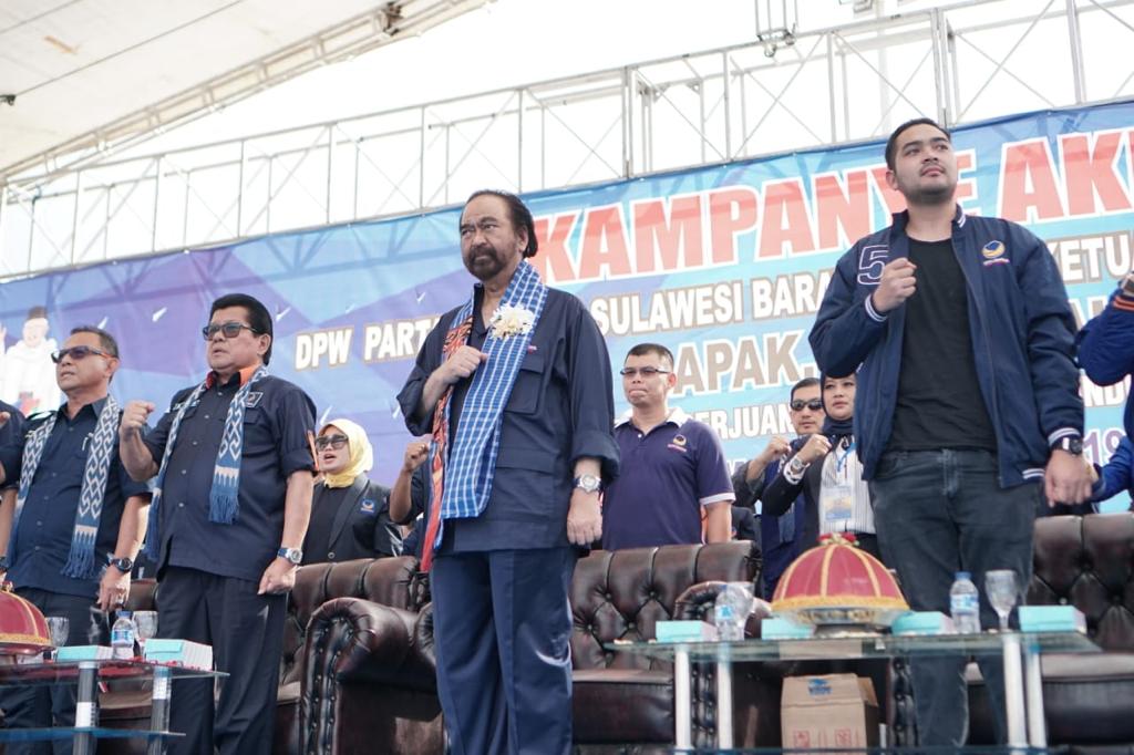 Kampanye Hari ke 2, Surya Paloh ; Indonesia Butuh Jokowi