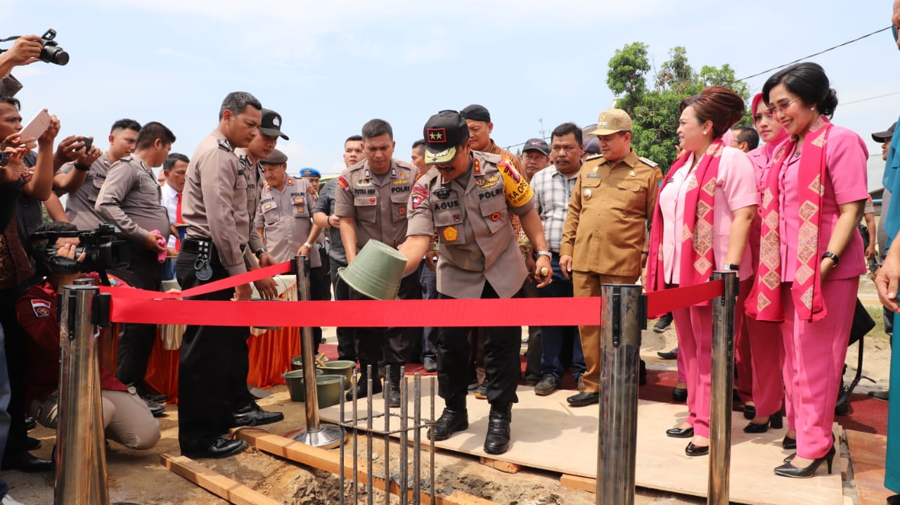 Bangunan Mapolres Batu Bara Diresmikan Kapoldasu