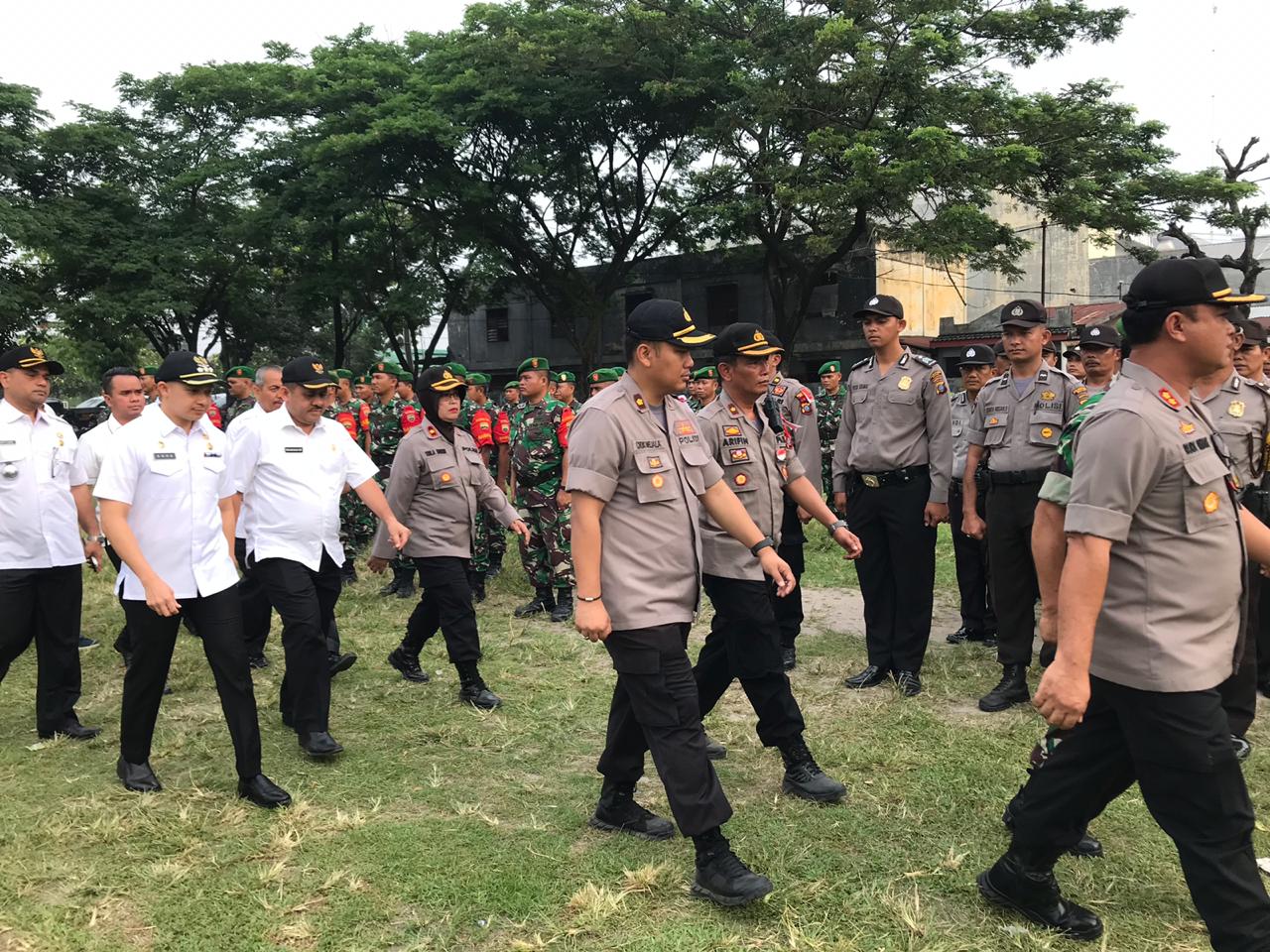 3000 Personil Batalyon G Resimen Ikut Apel Pam Pemilu
