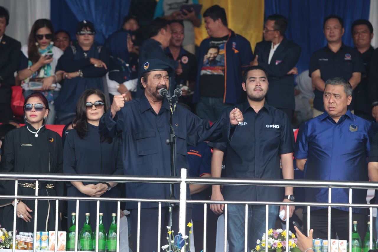 Kampanye Nasdem di Manado,SP Ingatkan Simpatisan Nilai Keramahan