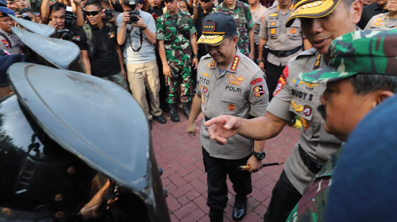 Kapolri Cek Kesiapan Pam Pemilu di Medan