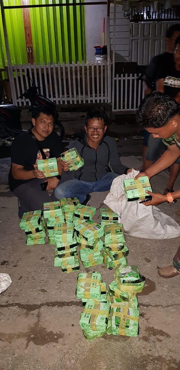 BNN dan BC Gagalkan Masuknya Dua Karung Sabu dari Malaysia