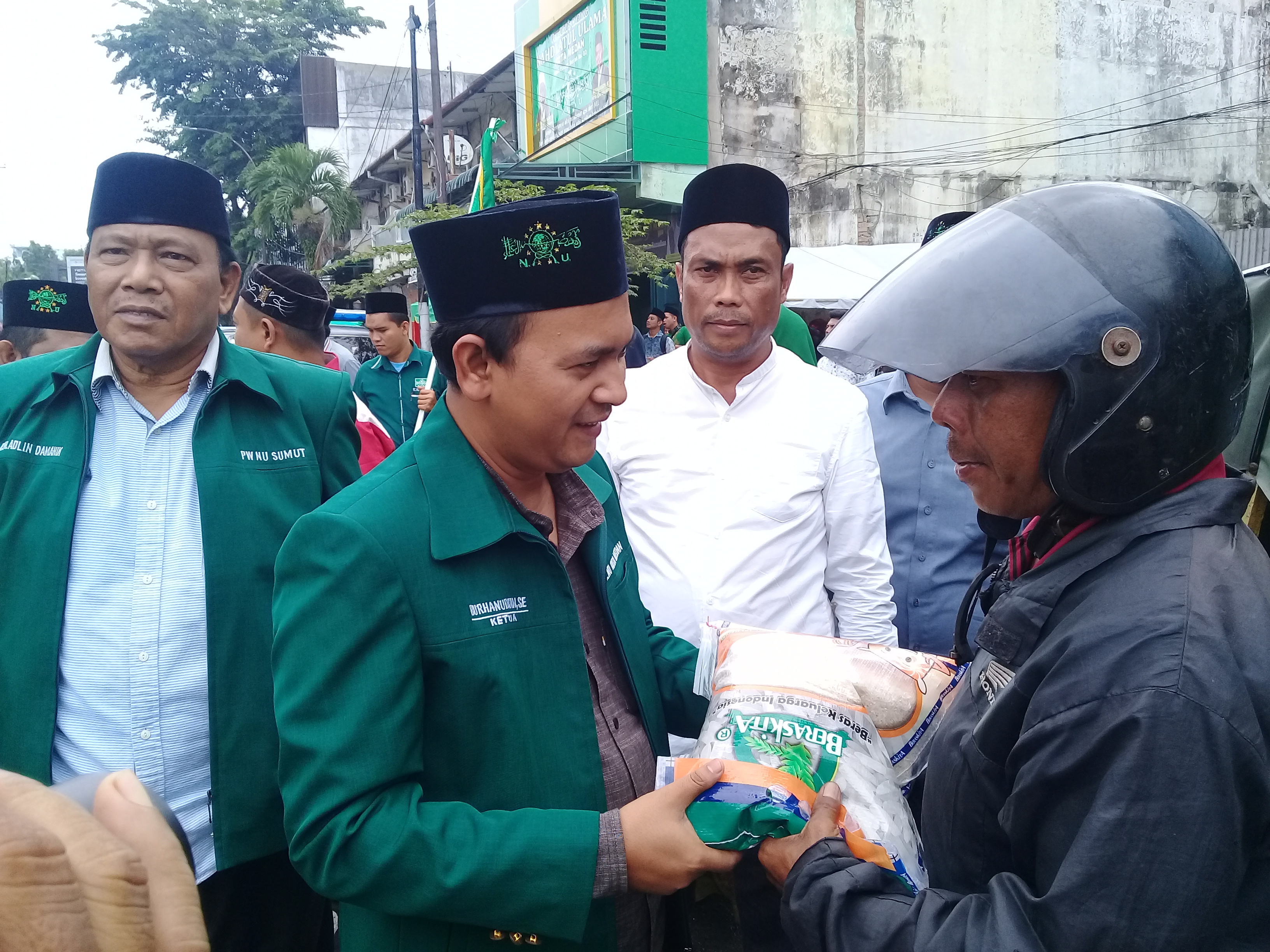 Konvoi Damai Kebangsaan, NU Garda Terdepan Menjaga Kenyamanan Umat