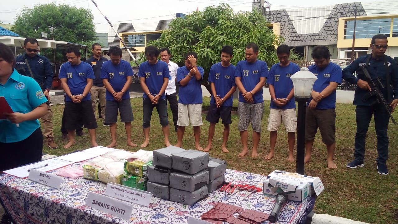 BNNP Sumut Musnahkan 19 Kg Sabu