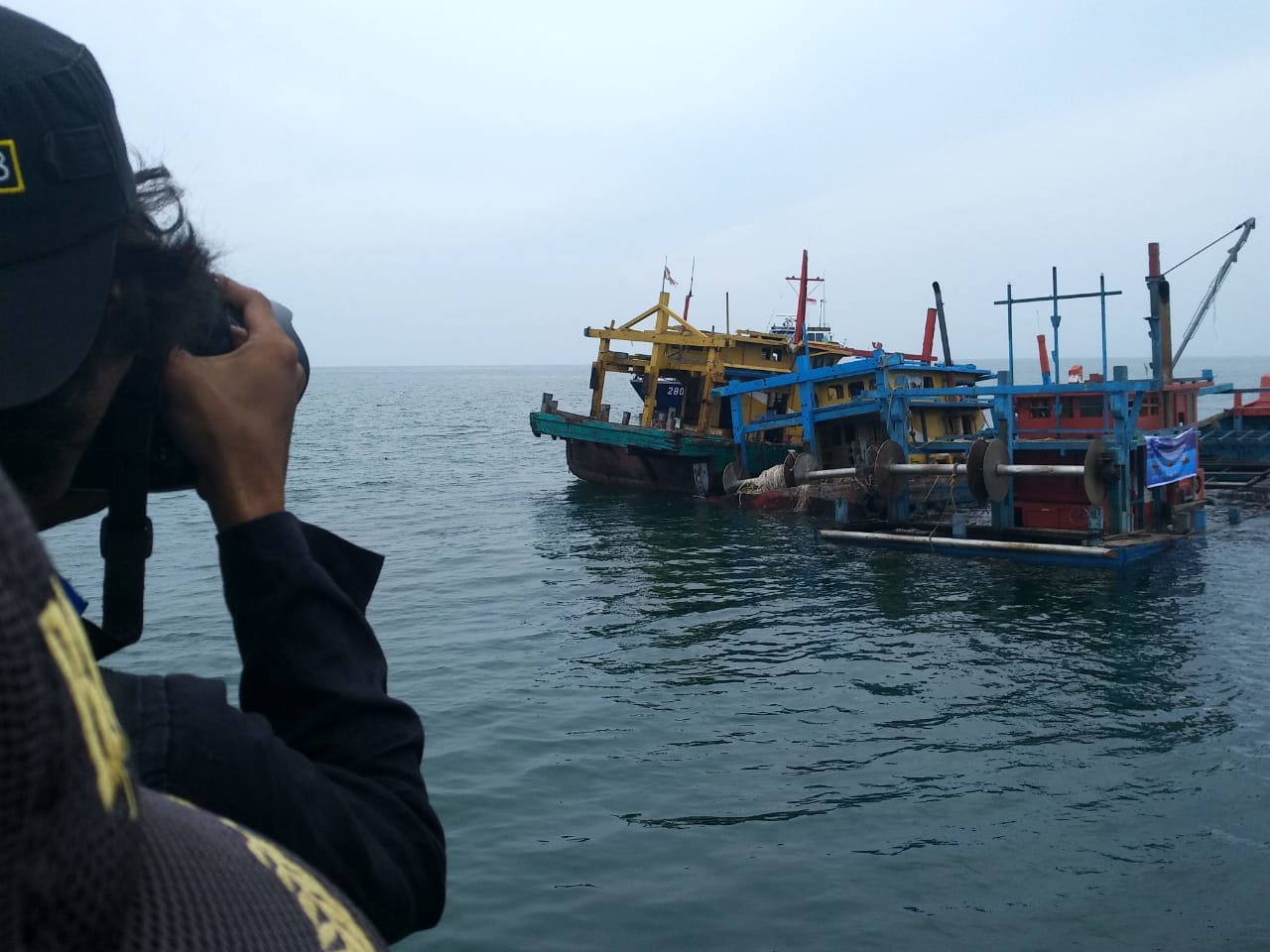 Kapal Nelayan Asing Ditenggelamkan