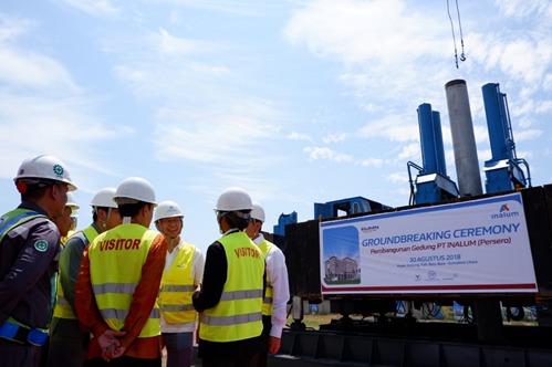 Inalum Bangun Kantor Modern Representatif Tampung 1000 Karyawan