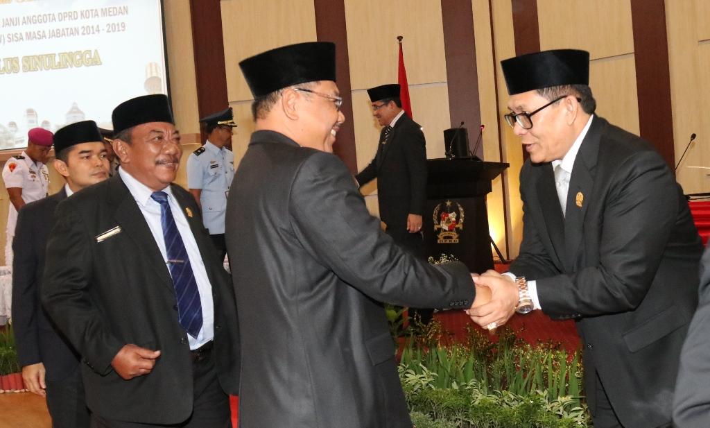 Wakil Wali Kota Hadiri Sidang Istimewa PAW DPRD Kota Medan