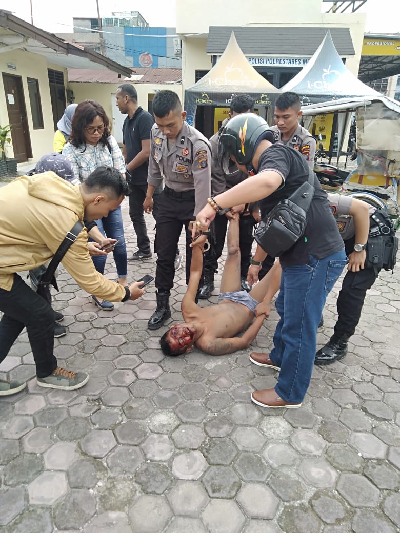 Resividis Asal Pekan Baru Tewas  Diamuk Massa di Medan