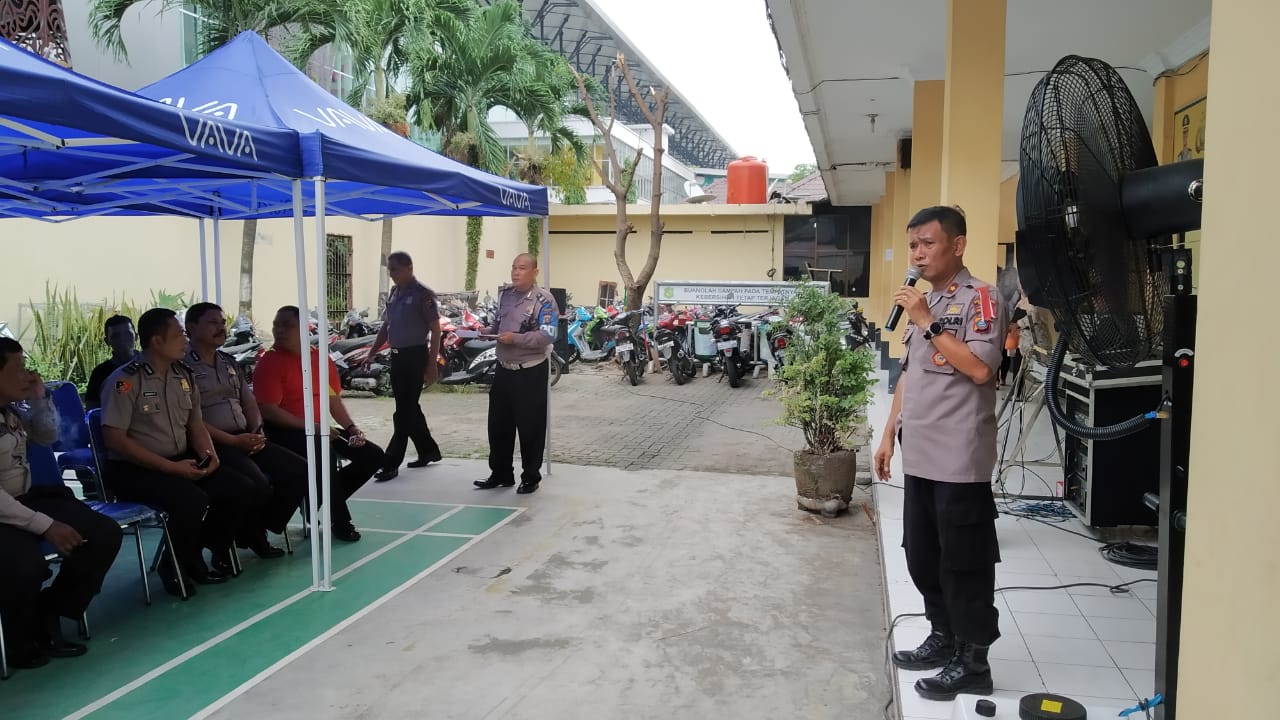 Sambut HUT Bhayangkara, Polsek Medan Timur Silatuhrahmi Dengan Warga dan Wartawan