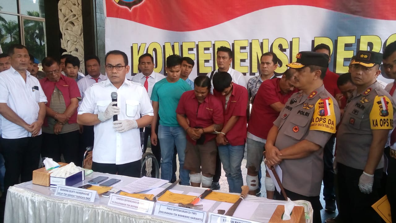 Polisi Bekuk Komplotan Pembunuh Bayaran di Dairi