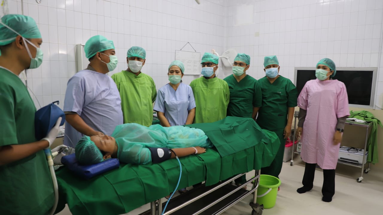 Poldasu Gelar Operasi Bibir Sumbing Gratis