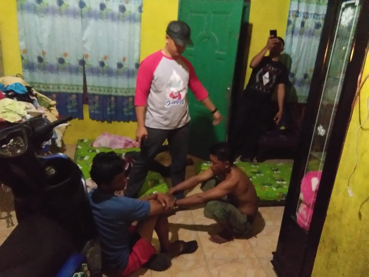 Rangkap Profesi , Petani Perbaungan Ditangkap Jual Sabu