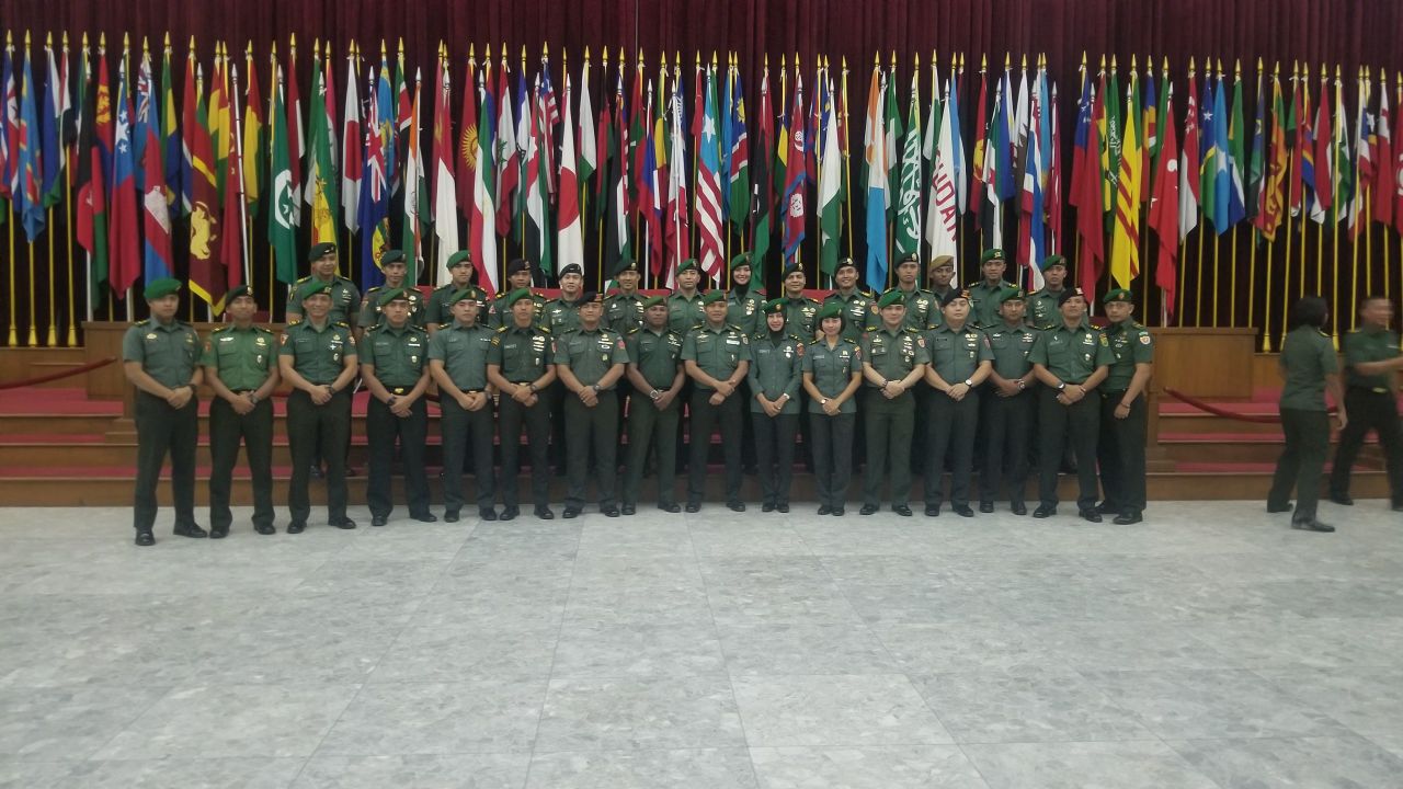 Kunjungan Perwira Siswa Dikpaminperspra MK TA 2019 Pusdik Ajen ke Museum KAA