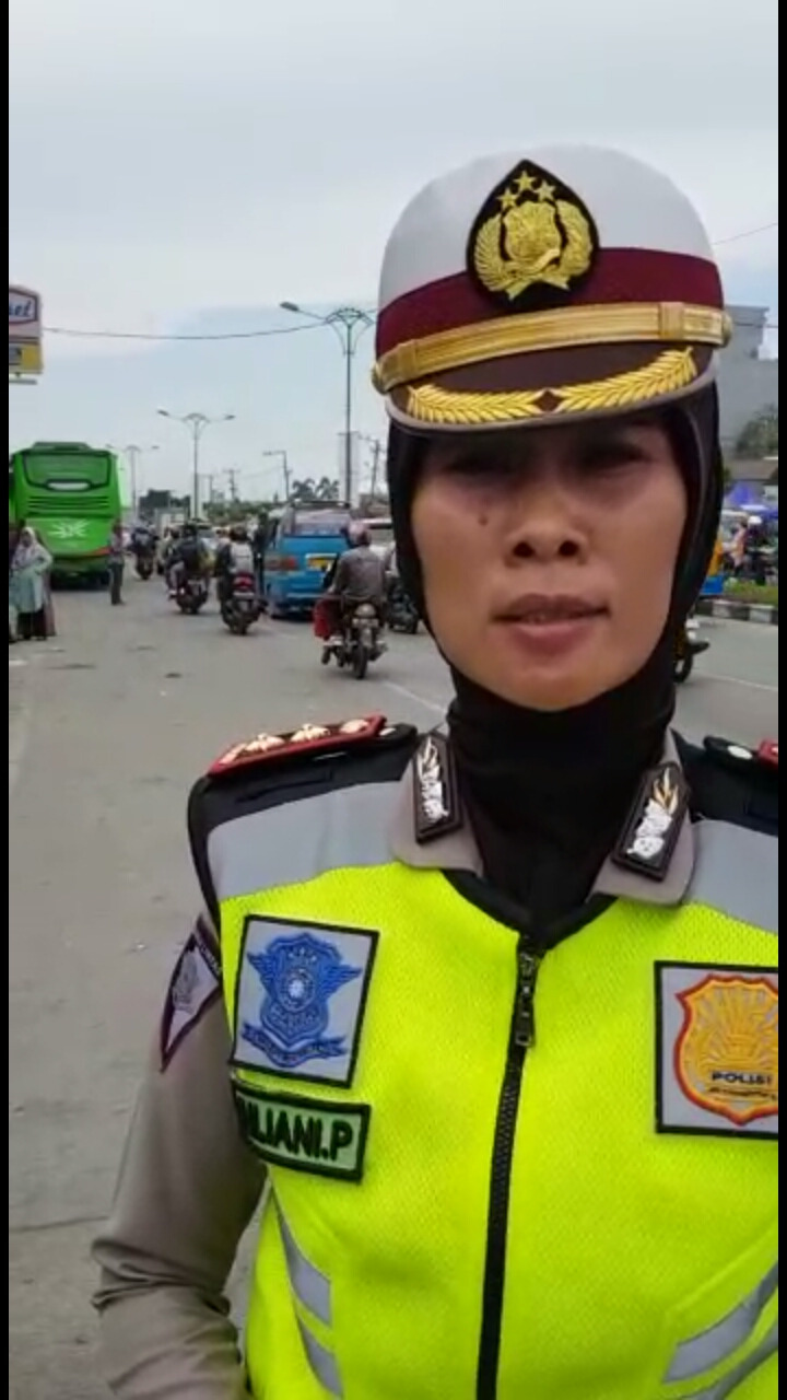 Puncak Arus Balik Lebaran, Kasatlantas Polrestabes Medan Himbau Para Pengendara
