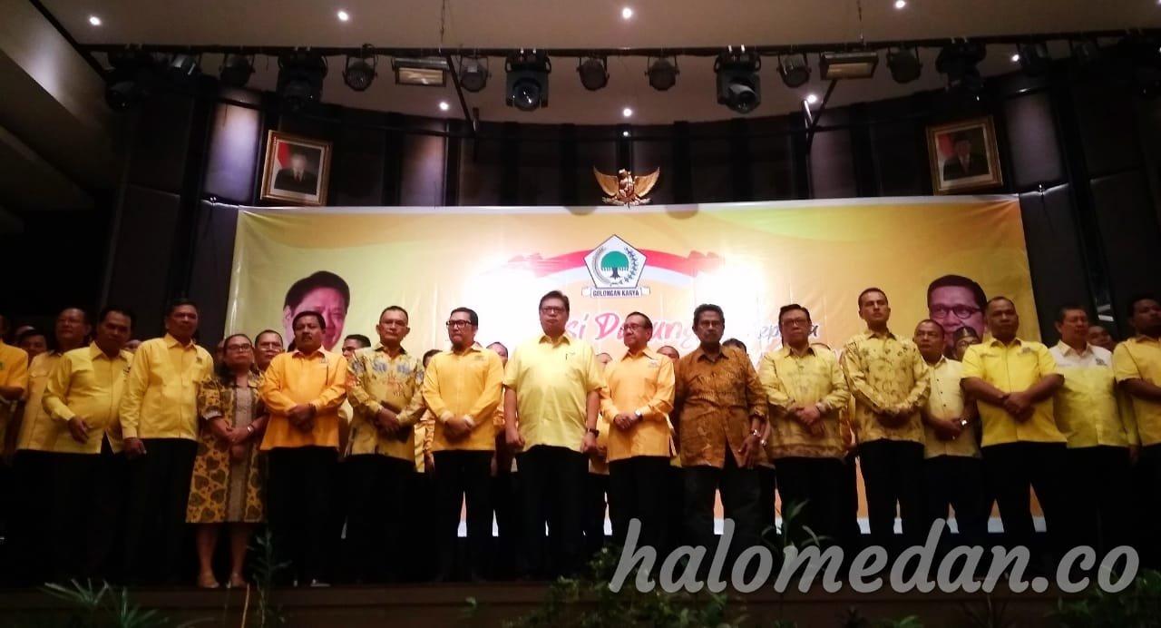 Golkar Sumut-Aceh 100% Dukung Airlangga Hartarto