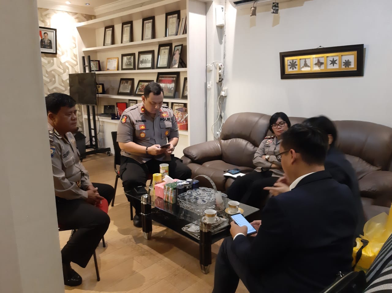 Konsul Jepang Akan Berbagi Ilmu Kepolisian Dengan Polsek Medan Baru