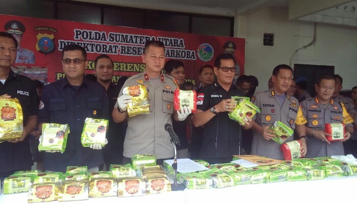 Sabu 59 Kg Berhasil Disita Polisi Dari 7 Bandar