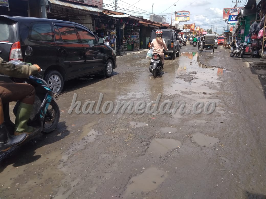 Oktober, Jln Desa Tembung Rencananya Akan di Beton