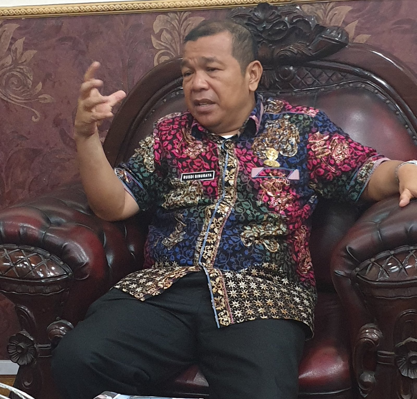 Dirut PD Pasar Drs Rusdi Sinuraya : Jadikan Pasar Rumah Pedagang, PD Pasar Terus Berbenah