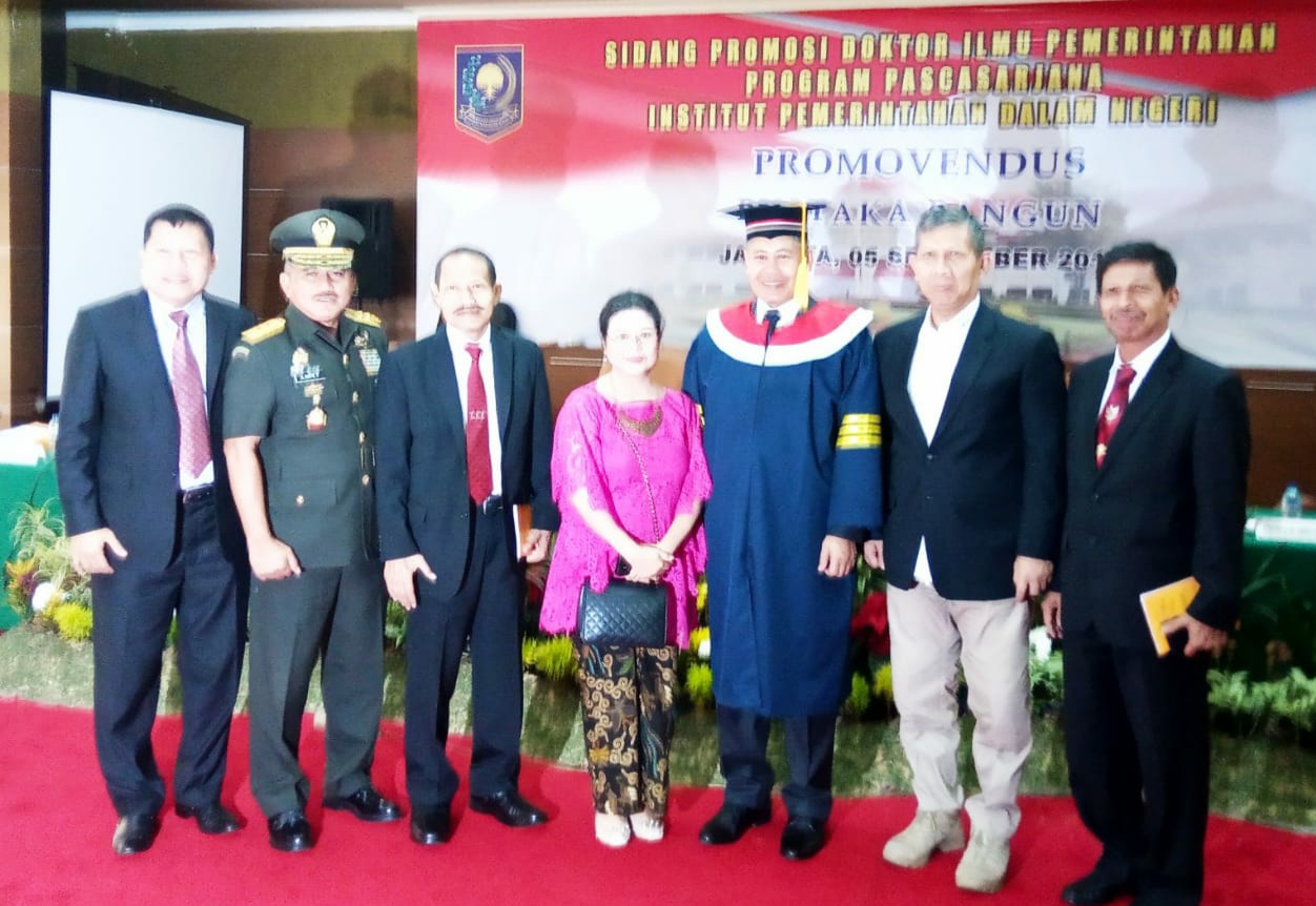 Sifat Kepemimpinan Jokowi Diteliti Doktor Pusaka Bangun