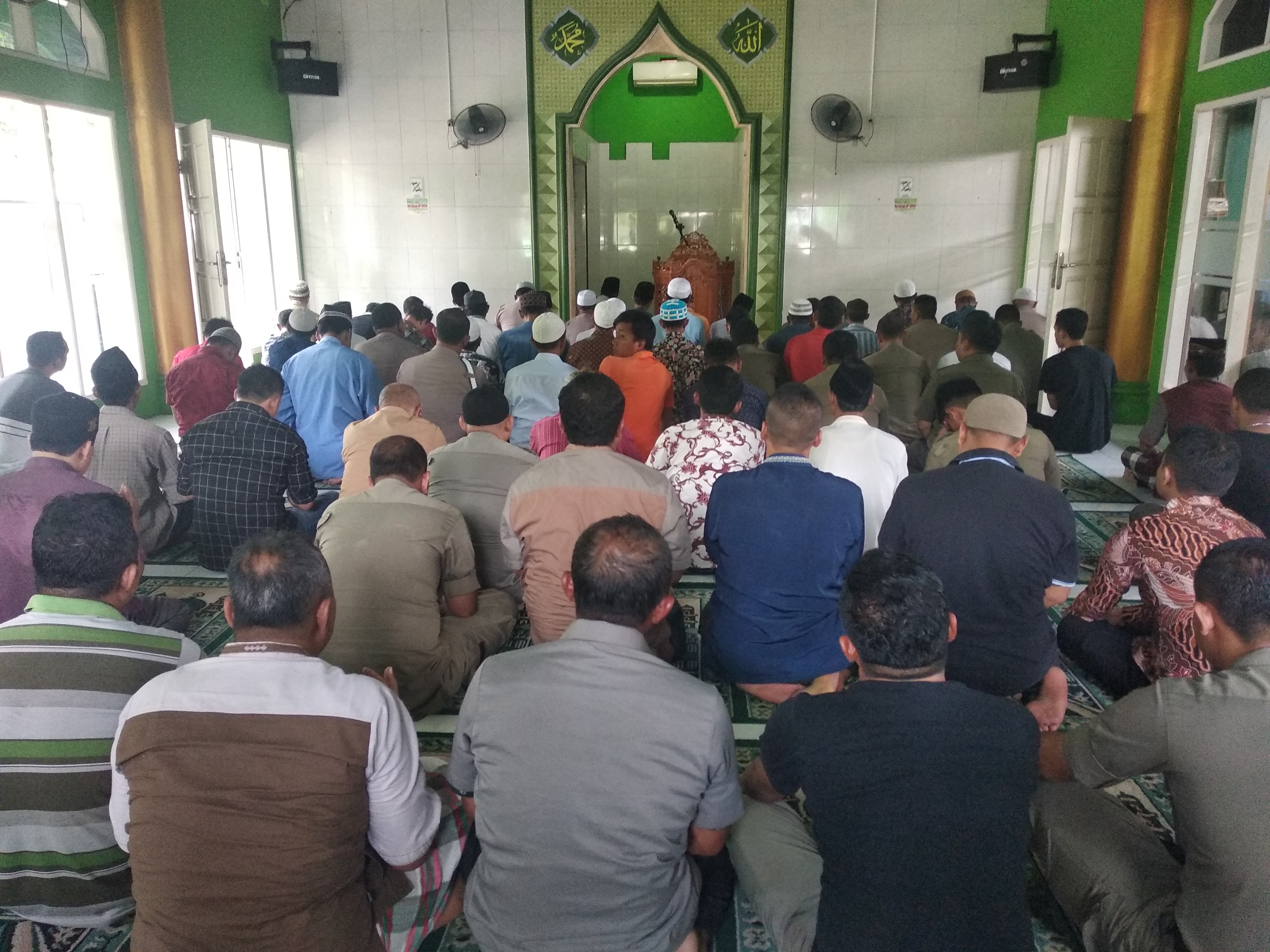 Doa Bersama Polsek Medan Timur Buat Habibie