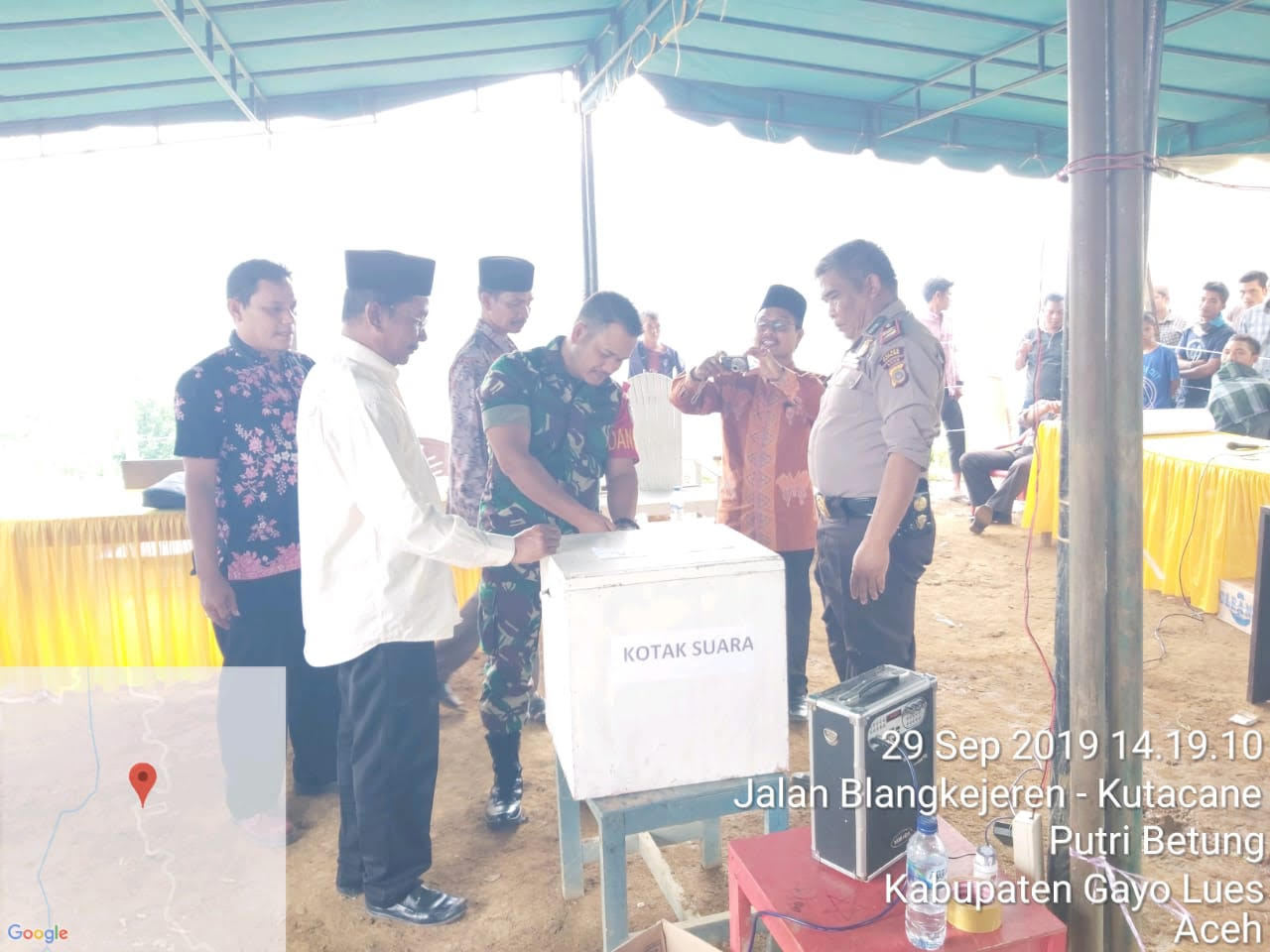 Makmur Terpilih Kembali Jadi Pengulu Desa Meloak Sepakat
