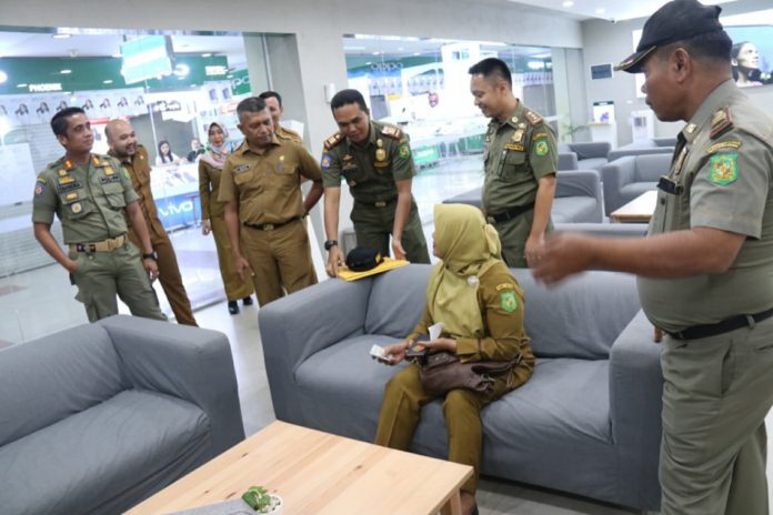 7 ASN Pemko Medan Keluyuran di Medan Fair Plaza Dtangkap