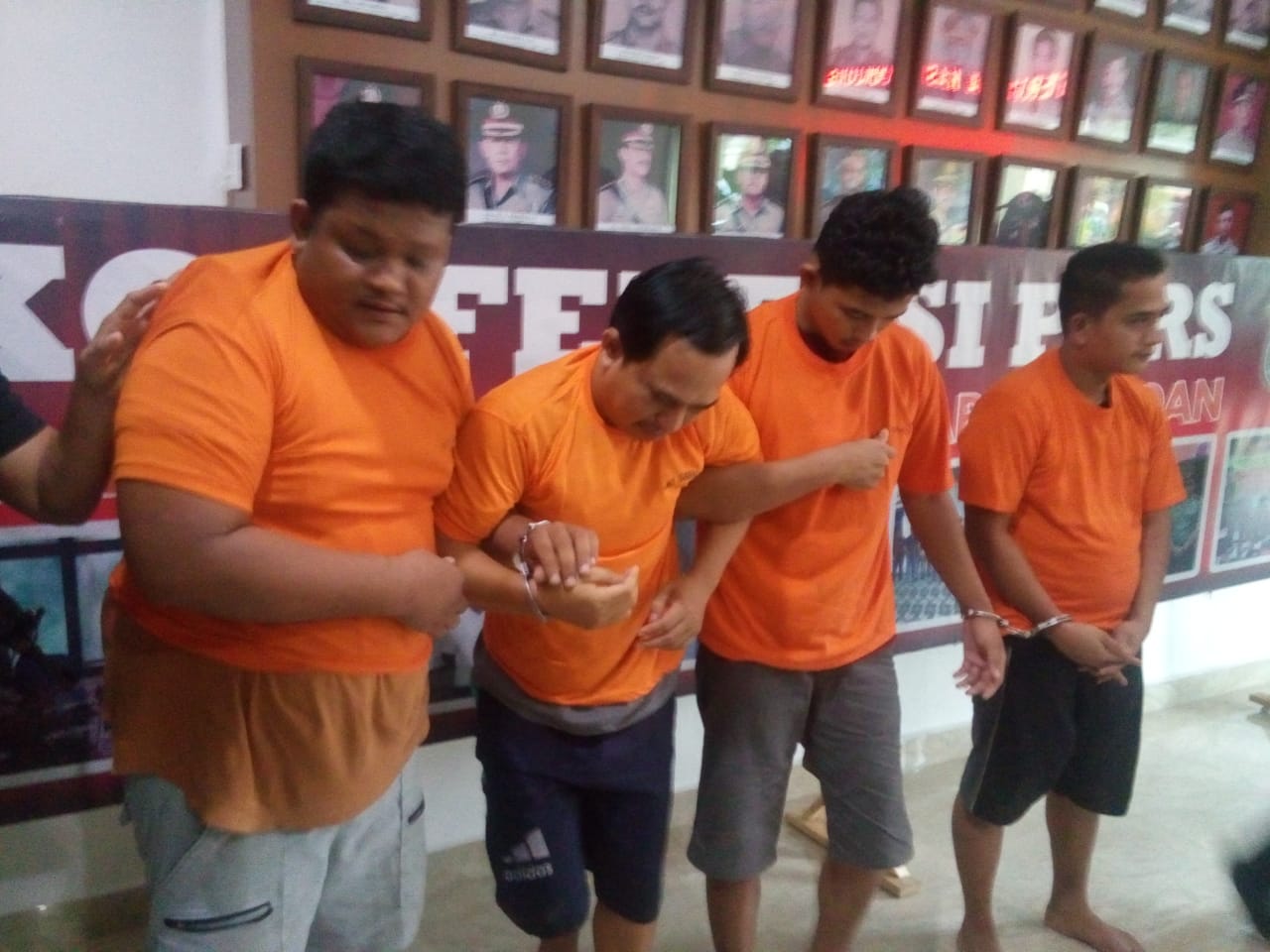 Komplotan Pencuri Uang Rp 1,6 M di Areal Parkir Gubernur Ditangkap