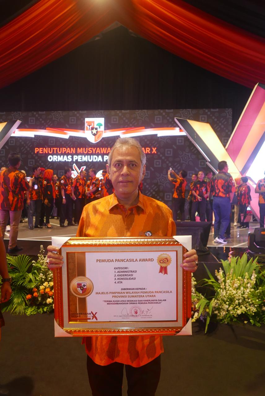 Wapres Tutup Mubes X Pemuda Pancasila, PP Sumut Terbaik se Indonesia