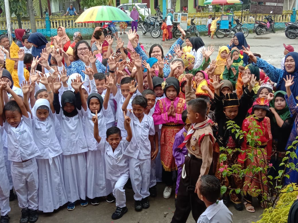 Hari Sumpah Pemuda,  SDN 014711 Siparepare Lakukan Berbagai Lomba