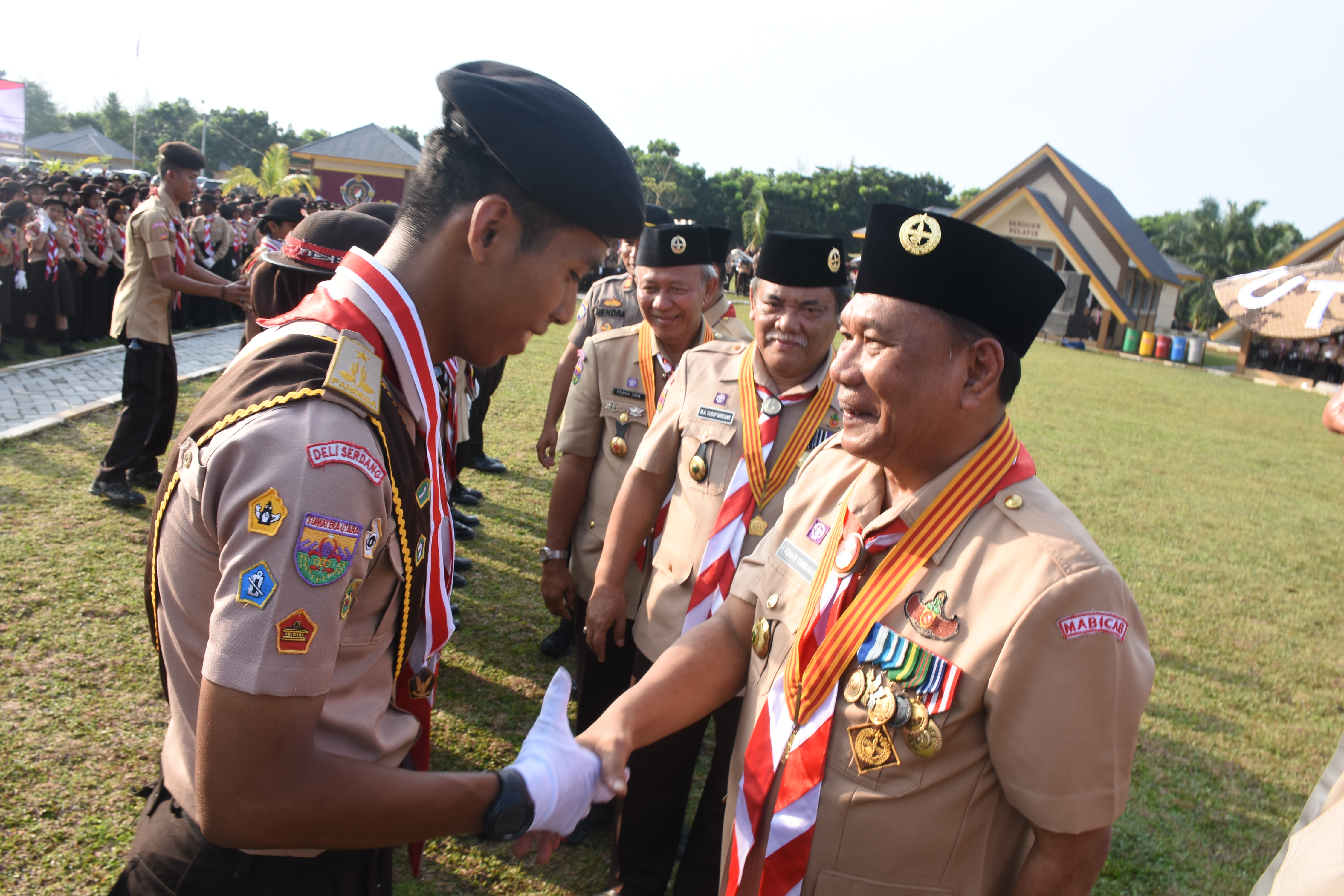 Bupati H Ashari Tambunan Hadiri Hari Pramuka ke-58
