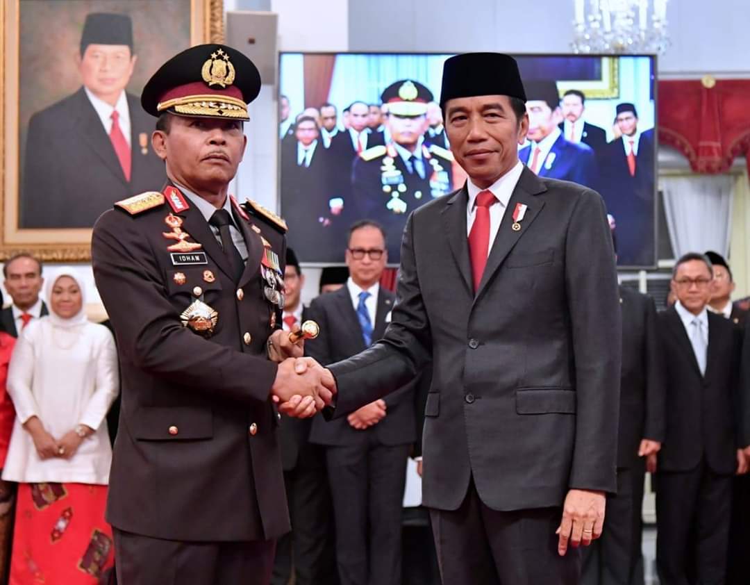 Kapolri: Mohon Doanya Saya Akan Tingkatkan Pemantapan Kerjasama Dengan TNI