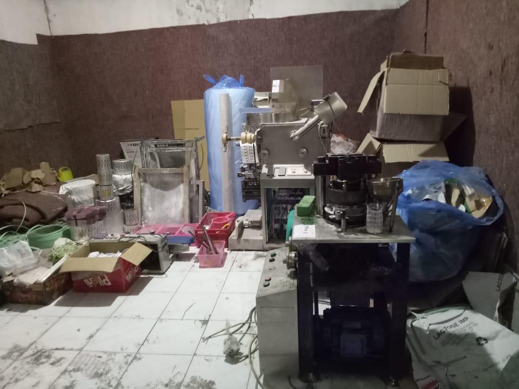 Pabrik Sekaligus Gudang Pembuatan Pil PCC Digerebek BNN