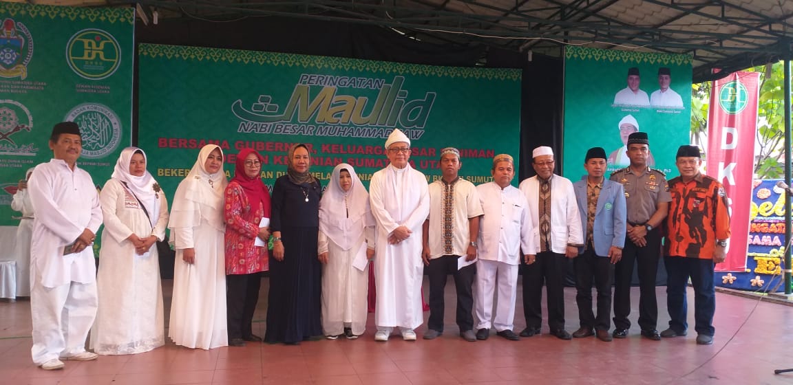 DKSU Gelar Mauli  Nabi Muhammad SAW, Baharuddin :  Mari Teladani Kemuliaan Rassulllah