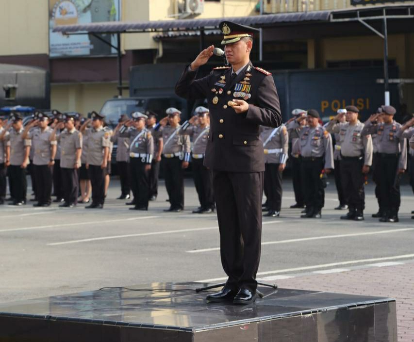 Kapolrestabes Medan Irup Upacara Peringatan Hari Pahlawan ke 74