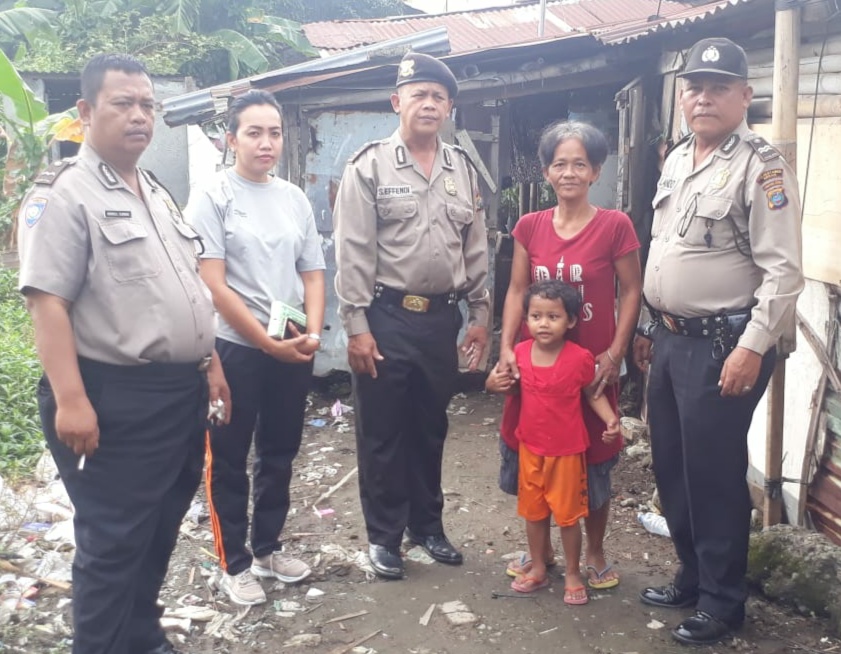 Bantu Warga Kurang Mampu, Program Polrestabes Medan Berbagi