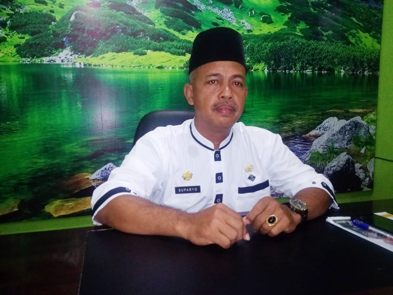 Kades Suparyo Imbau Warga Jangan Buang Sampah Sembarangan