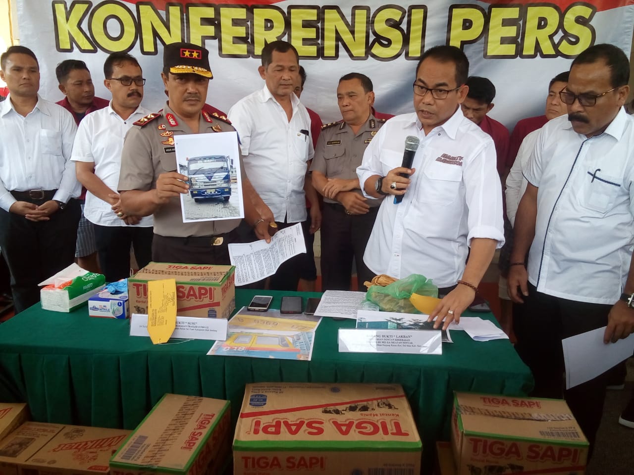 Polisi Ungkap Kasus Pembajakan Truk Kontainer