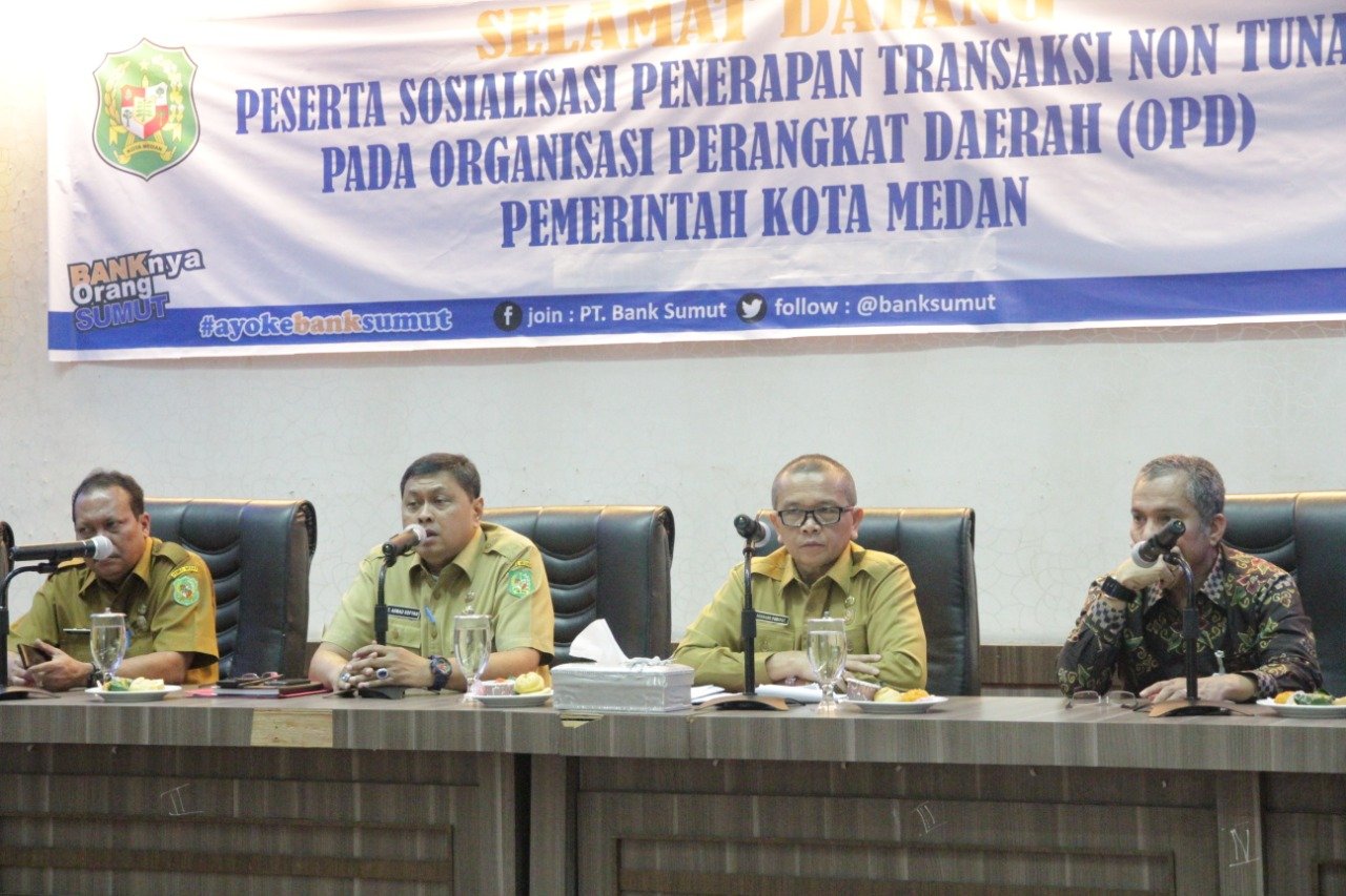 Pemko Medan Gelar Sosialisasi Penerapan Transaksi Non Tunai