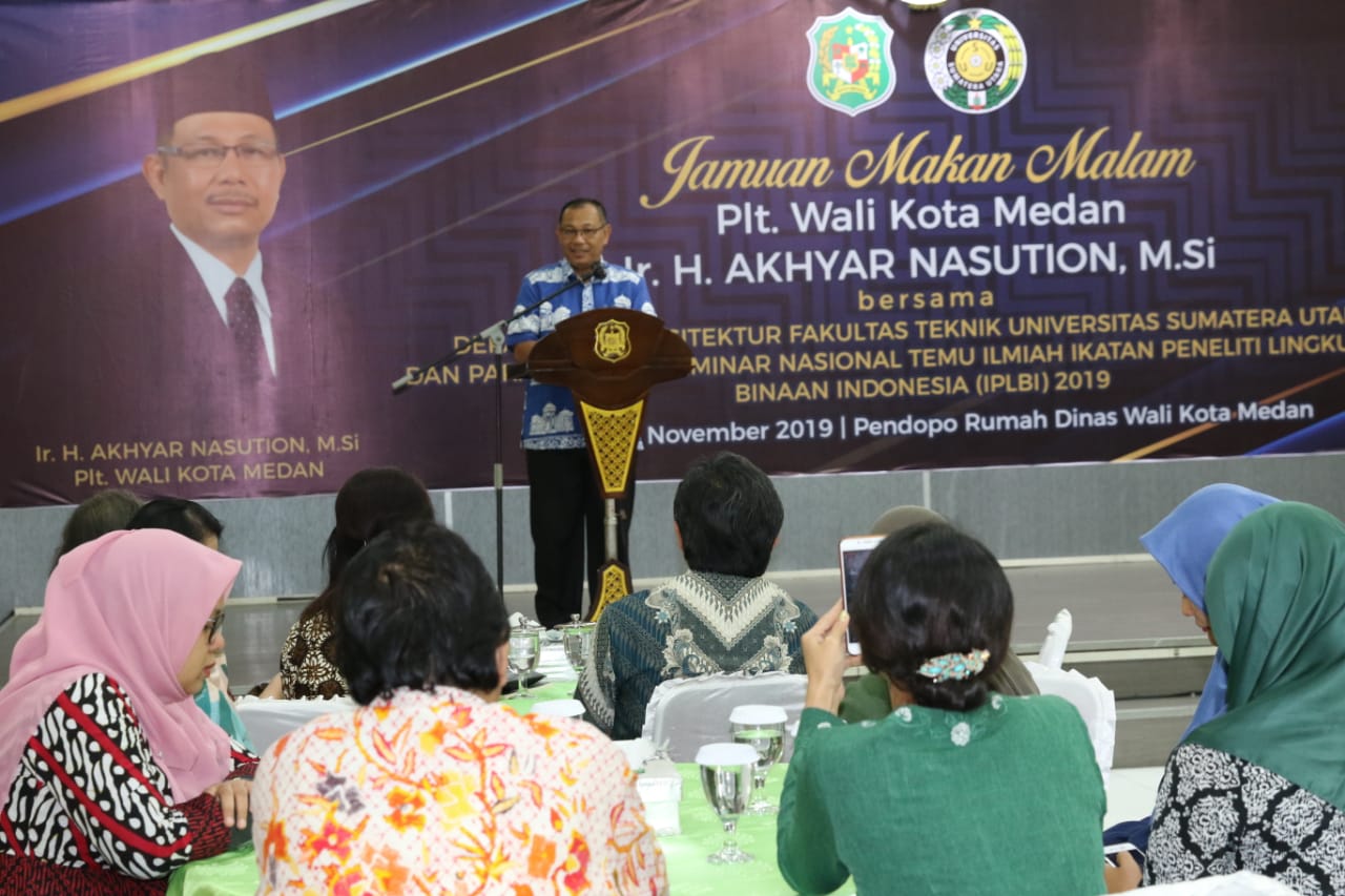 Plt Wali Kota Harap Temu Ilmiah Dapat Mengatasi Lingkungan