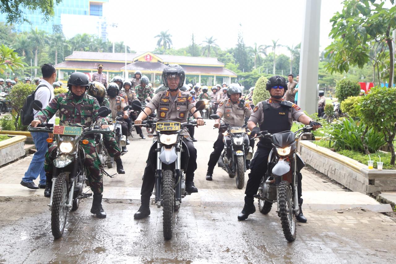 Kapolrestabes Medan Patroli Bersama TNI Antisipasi Premanisme dan Pungli