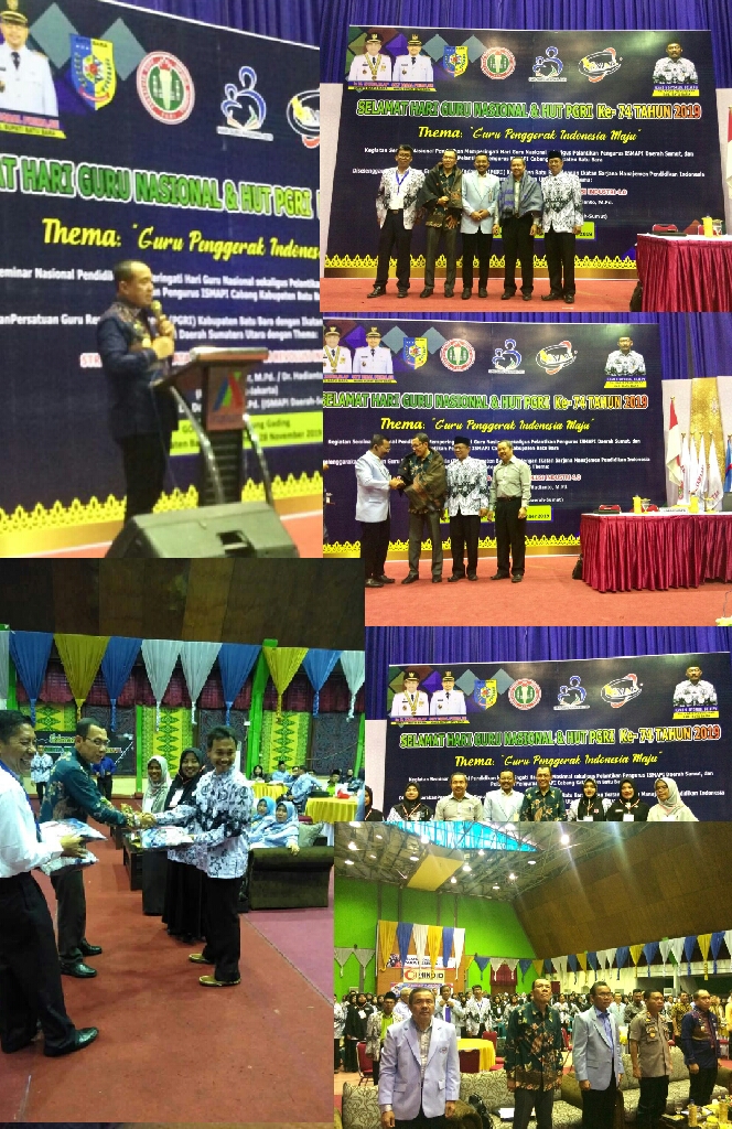 Peringati Hari Guru dan HUT PRGI ke 74 Tahun 2019, Bupati Batubara : 