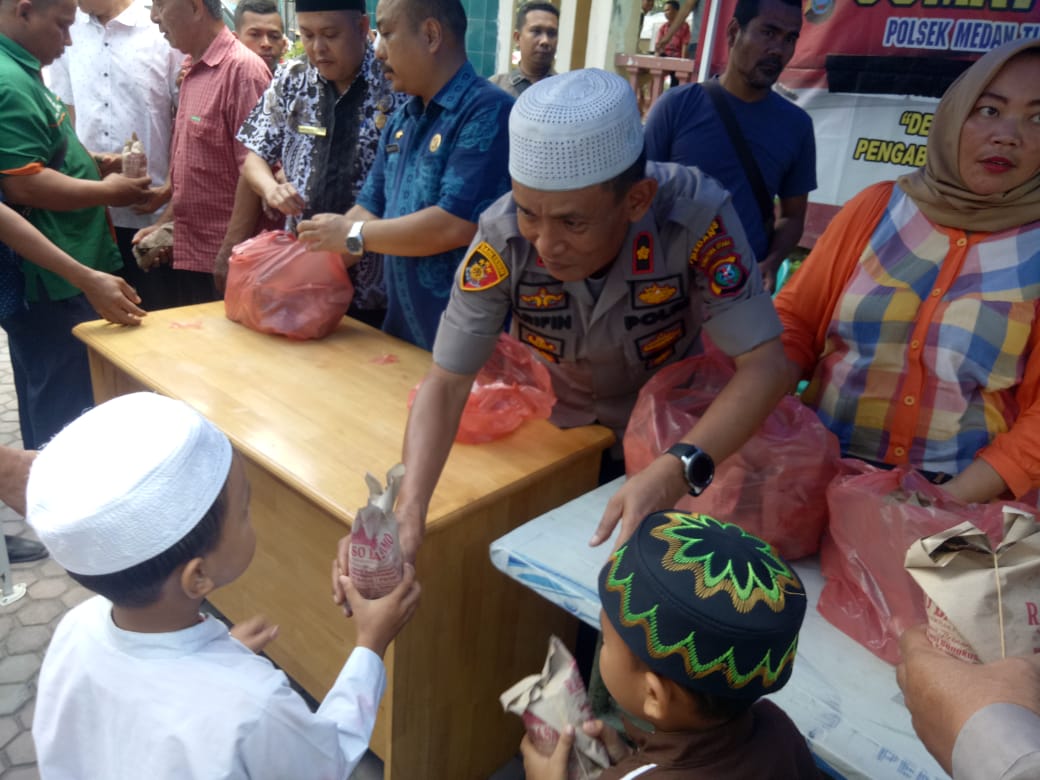 Polsek Medan Timur Ingatkan Warga Jaga Toleransi