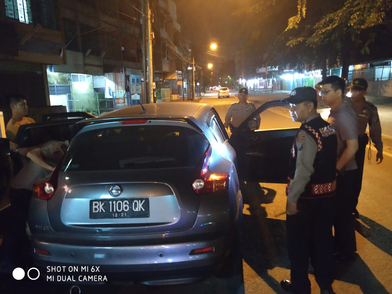 Polsek Medan Area Gelar Razia Kelengkapan Ranmor