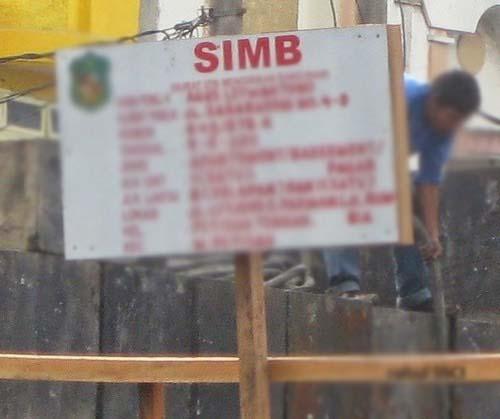 Dinas PMTSA DS Diduga Jual Plank IMB